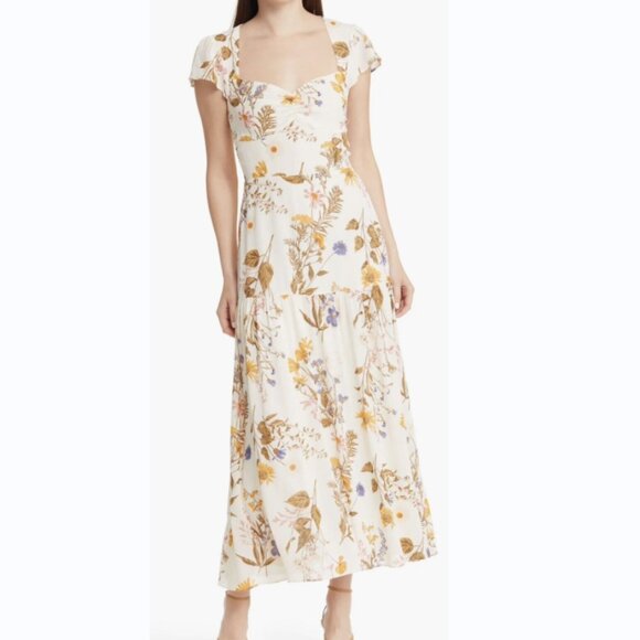 Reformation Dresses & Skirts - NEW Reformation Myah Floral-Printed Maxi Dress Size 8 #1643